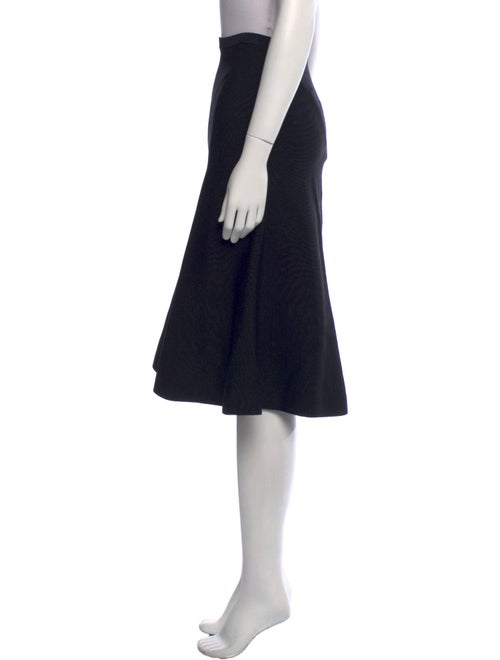 Sandro Ruffle Embellishment Knee-Length Skirt