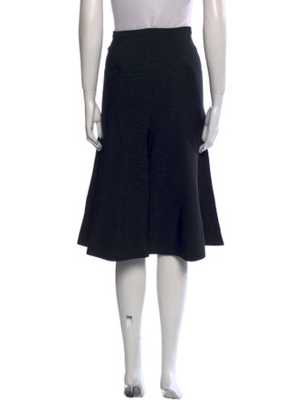 Sandro Ruffle Embellishment Knee-Length Skirt