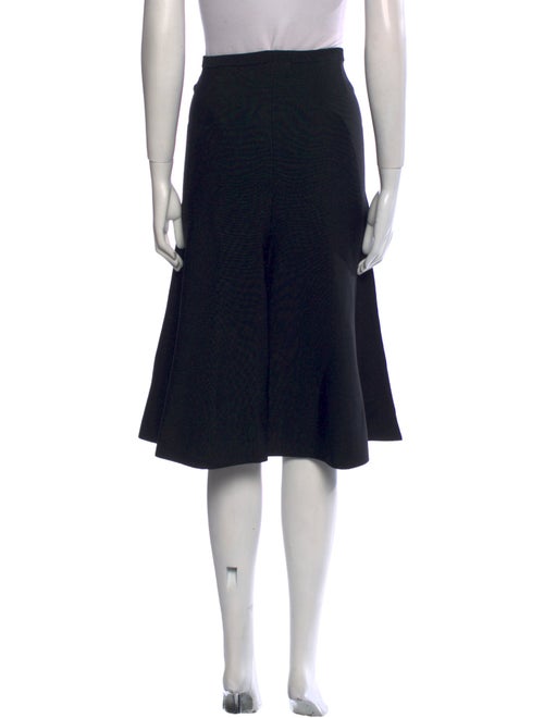 Sandro Ruffle Embellishment Knee-Length Skirt