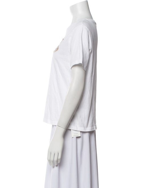 Sandro Graphic Print Crew Neck T-Shirt