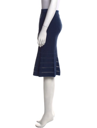 Sandro Printed Knee-Length Skirt