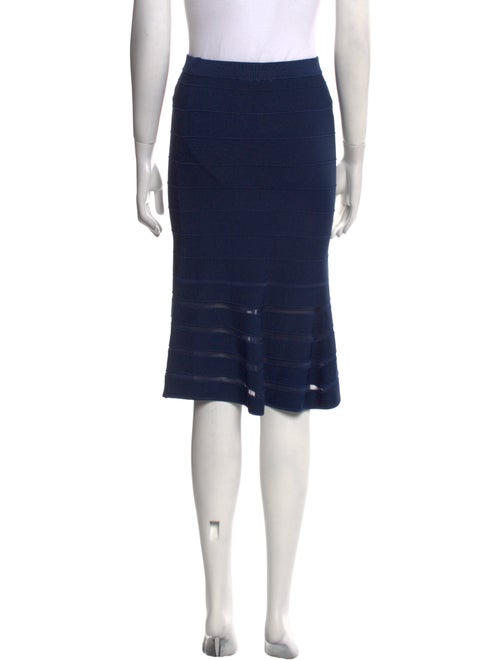 Sandro Printed Knee-Length Skirt