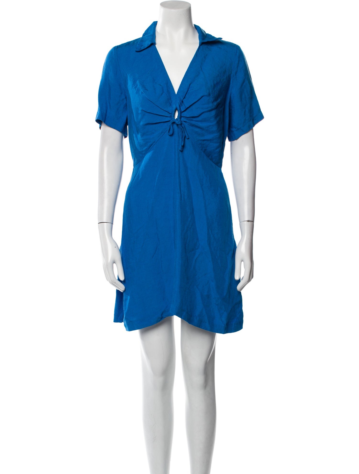 Sandro V-Neck Mini Dress