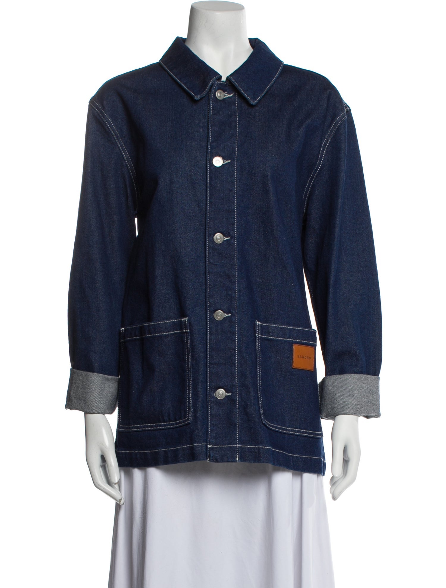 Sandro Denim Jacket w/ Tags