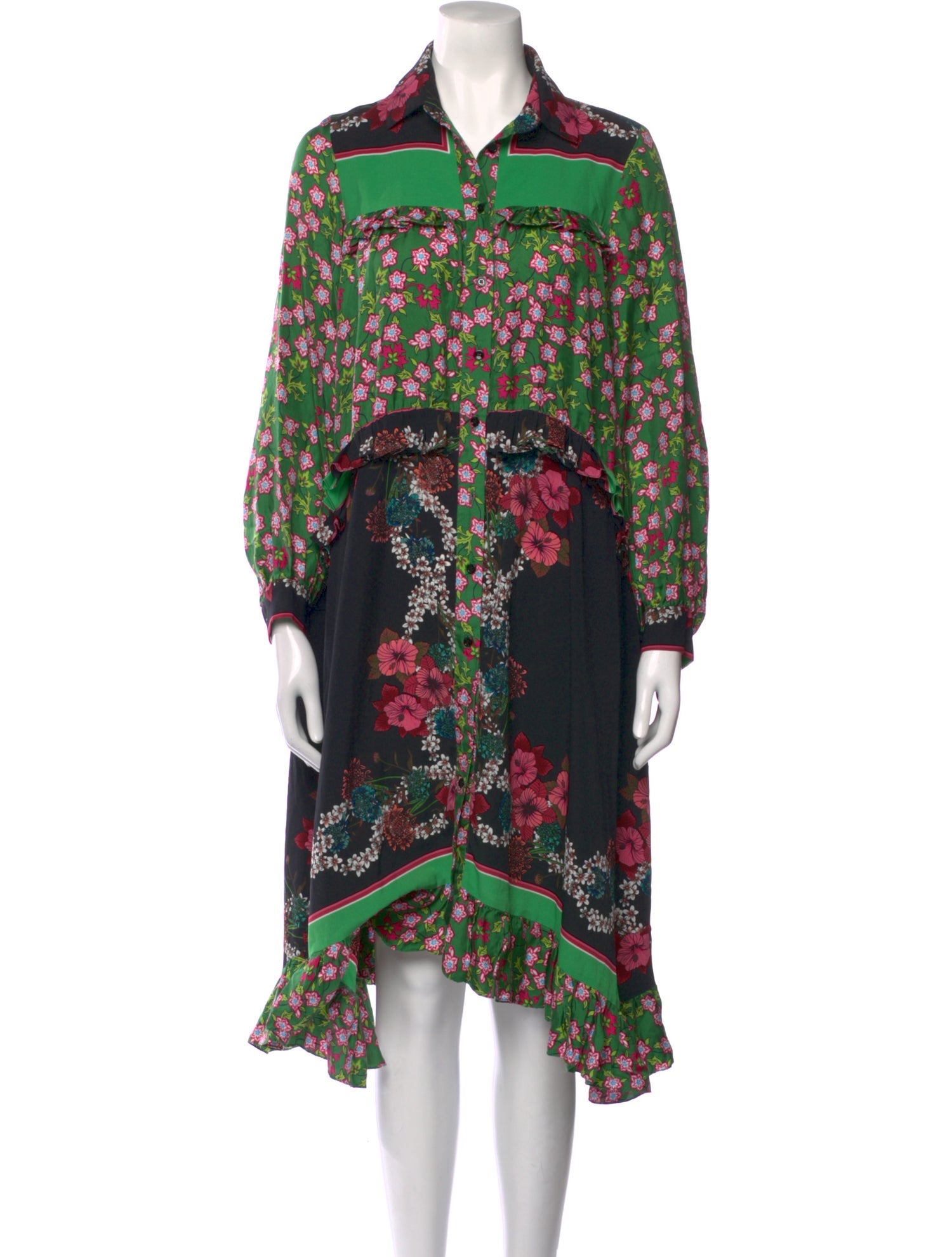 Sandro Silk Midi Length Dress