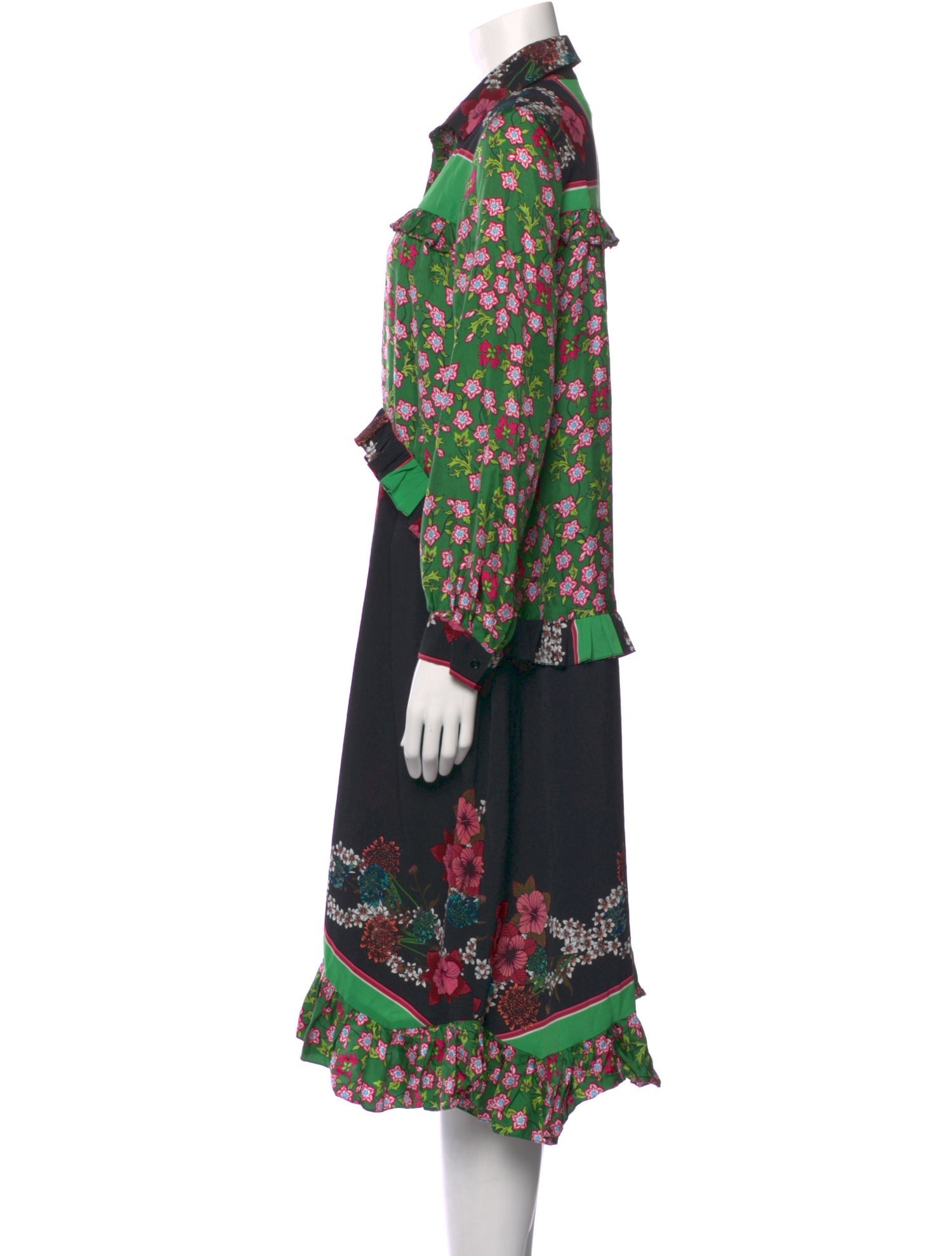 Sandro Silk Midi Length Dress