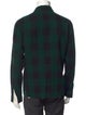 Sandro Plaid Print Long Sleeve Shirt