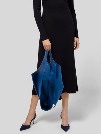 Sandro Canvas Shoulder Bag