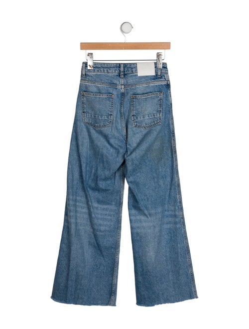 Sandro Mid-Rise Straight Leg Jeans