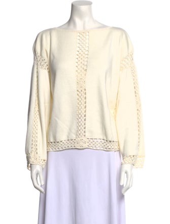 Sandro Bateau Neckline Sweater