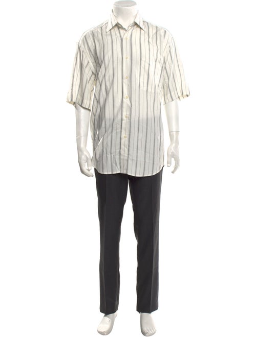 Sandro Striped Short Sleeve Shirt