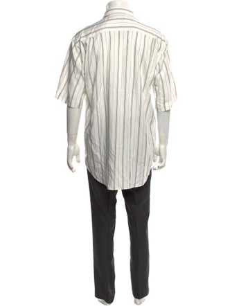 Sandro Striped Short Sleeve Shirt