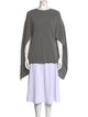 Sandro Merino Wool Bateau Neckline Sweater