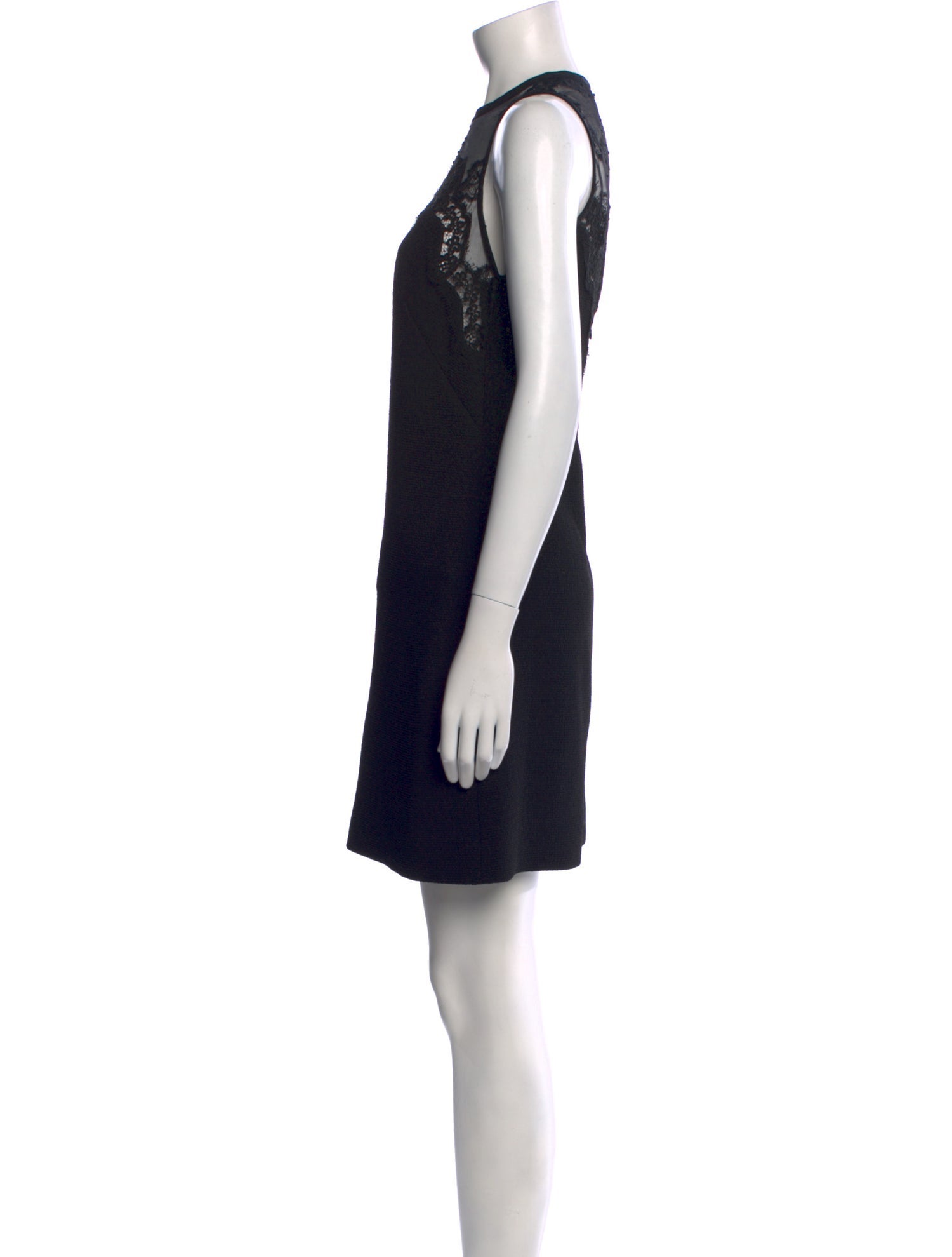 Sandro Crew Neck Mini Dress