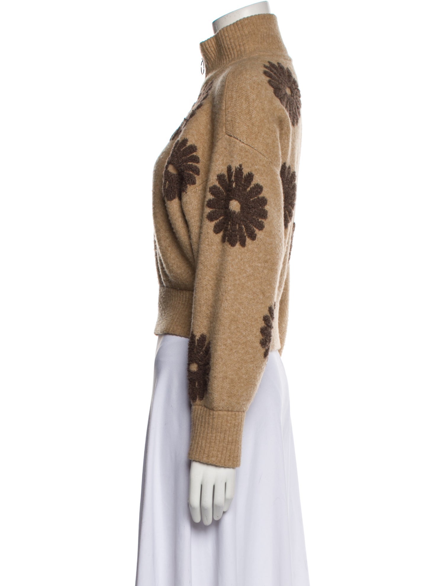 Sandro Printed Bomber Jacket