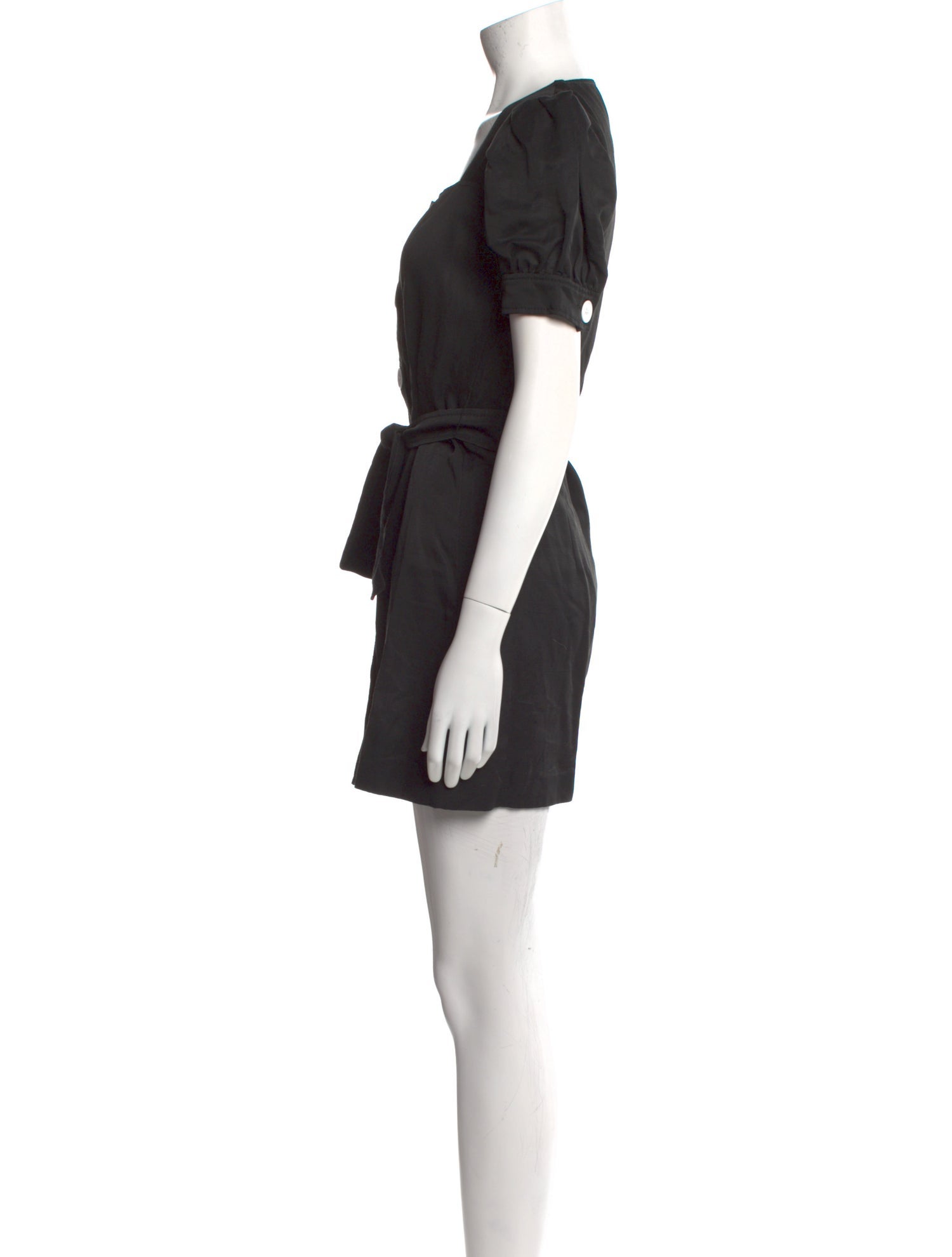 Sandro Square Neckline Mini Dress