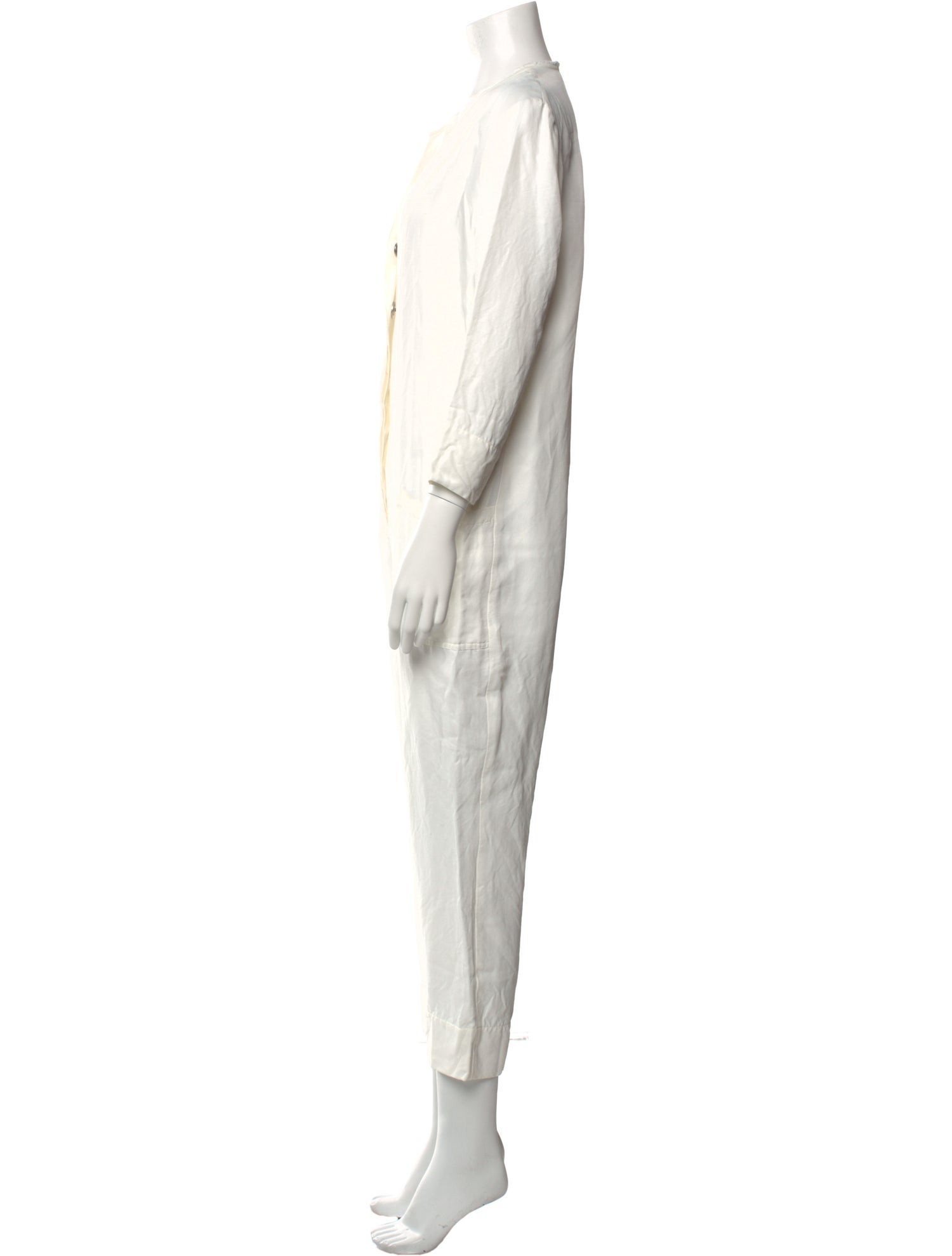 Sandro V-Neck Jumpsuit