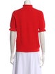 Sandro V-Neck Short Sleeve Blouse