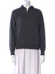 Sandro Wool Crew Neck Sweater