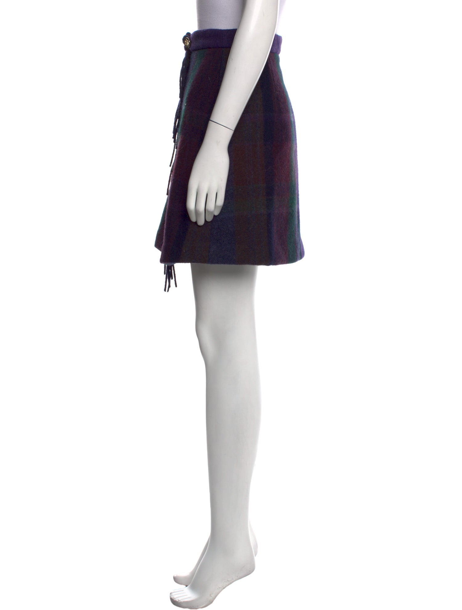 Sandro Wool Mini Skirt