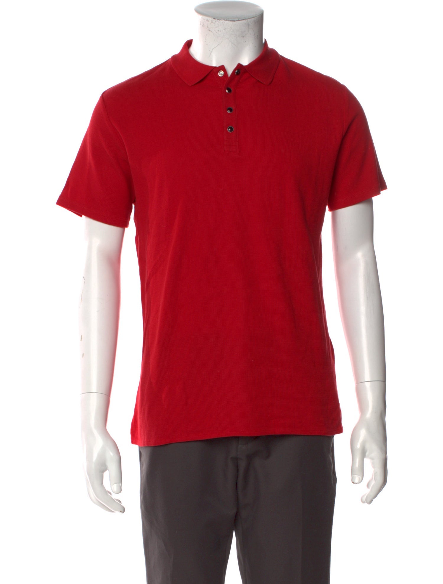 Sandro Collar Short Sleeve Polo Shirt
