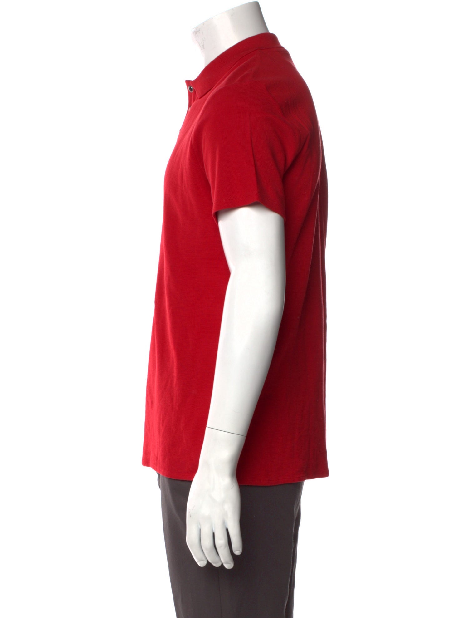 Sandro Collar Short Sleeve Polo Shirt