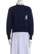 Sandro Mock Neck Long Sleeve Sweatshirt