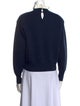 Sandro Mock Neck Long Sleeve Sweatshirt
