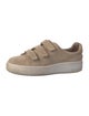 Sandro Suede Colorblock Pattern Sneakers