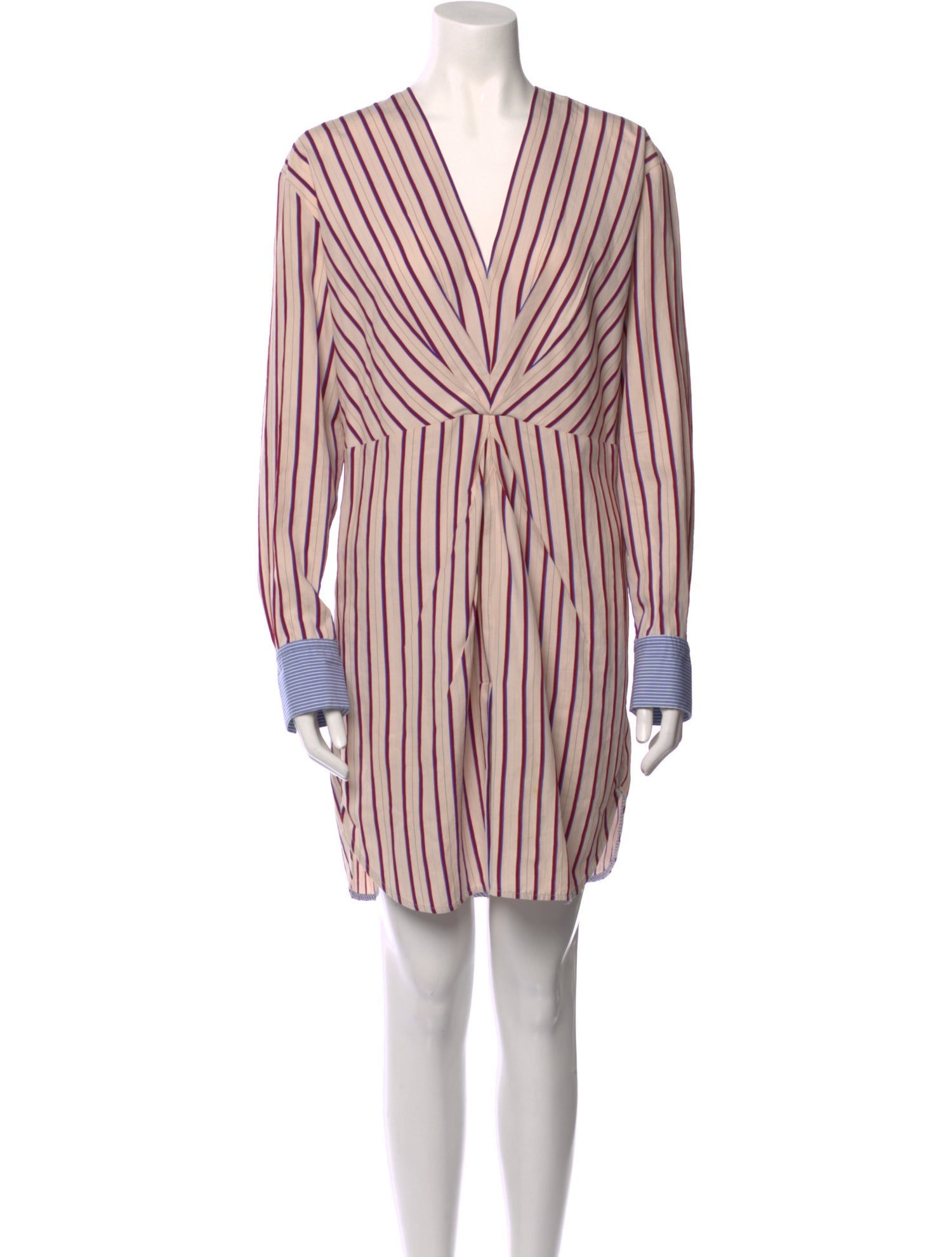 Sandro Striped Mini Dress