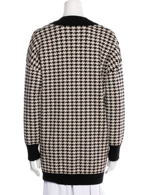 Sandro Houndstooth Print Coat