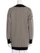 Sandro Houndstooth Print Coat