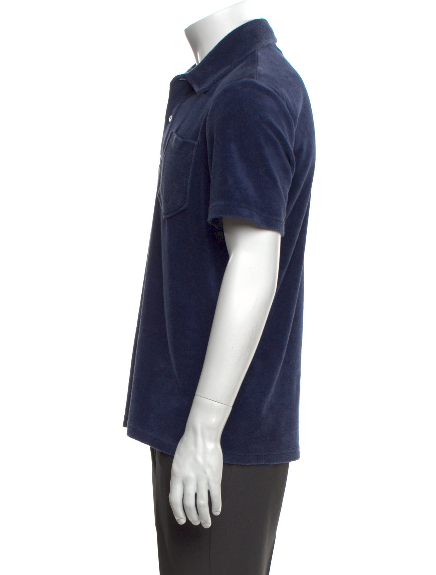 Sandro Crew Neck Short Sleeve Polo Shirt