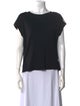 Sandro Bateau Neckline Short Sleeve T-Shirt