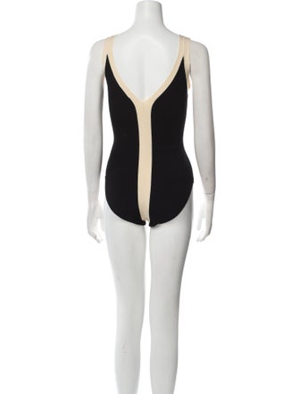 Sandro V-Neck Sleeveless Bodysuit