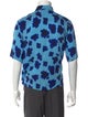 Sandro Graphic Print Short Sleeve Shirt