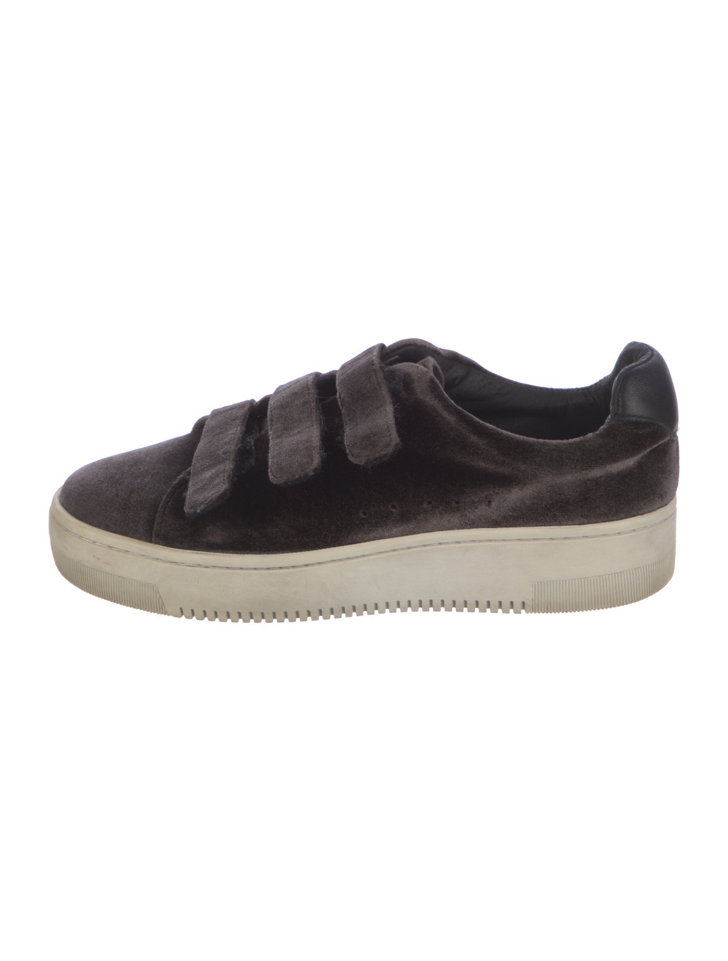 Sandro Velvet Sneakers