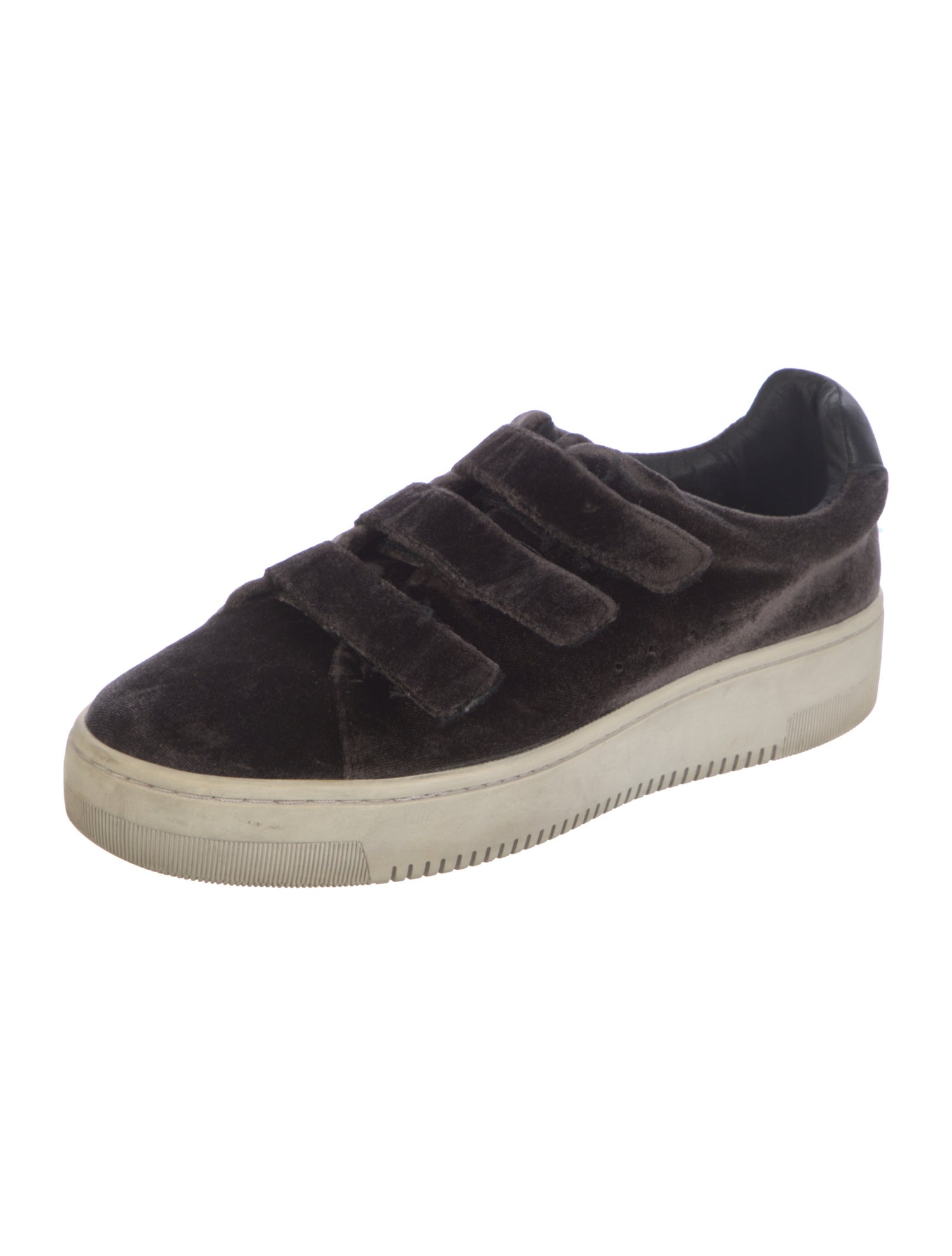 Sandro Velvet Sneakers