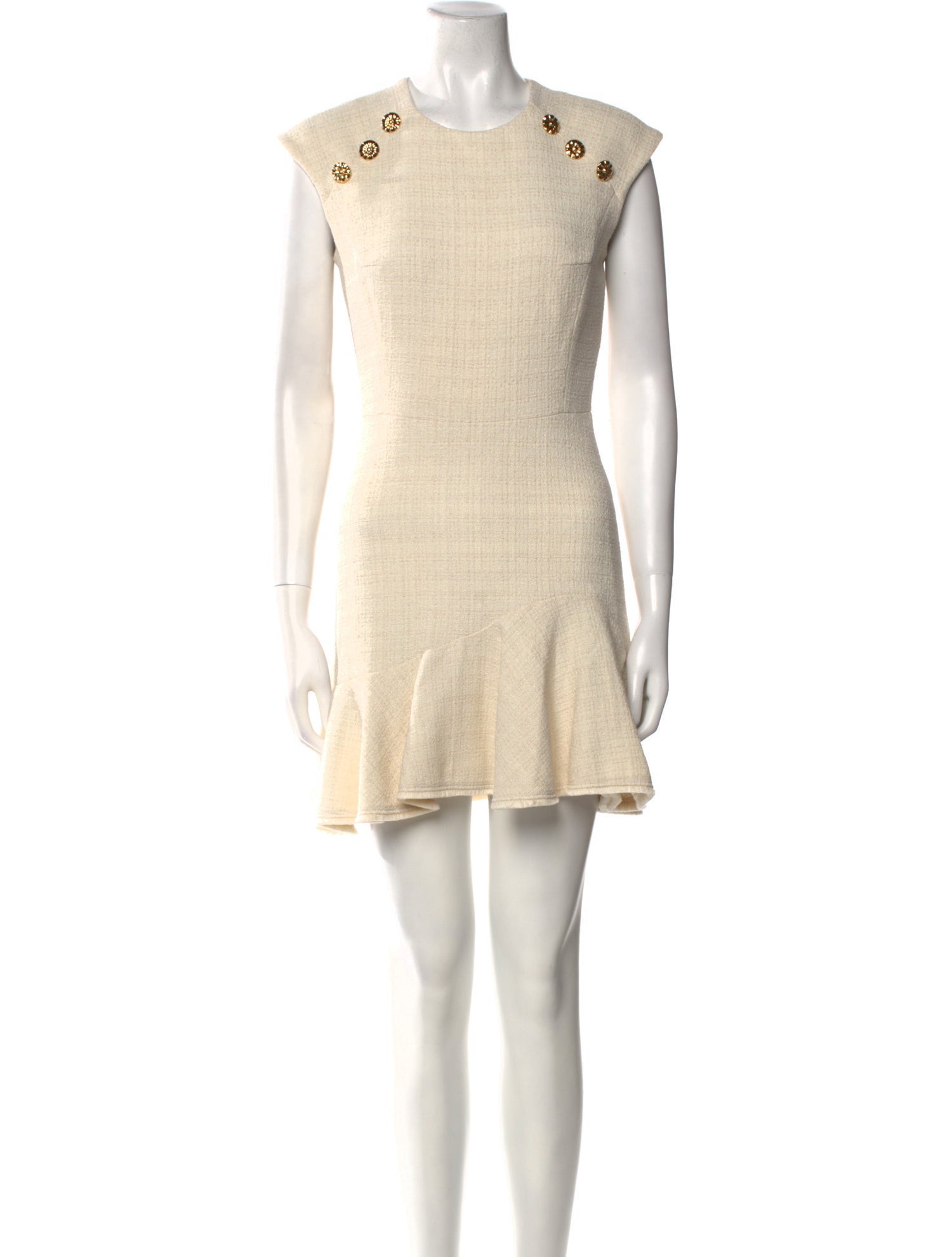 Sandro Crew Neck Mini Dress