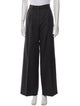 Sandro Virgin Wool Wide Leg Pants