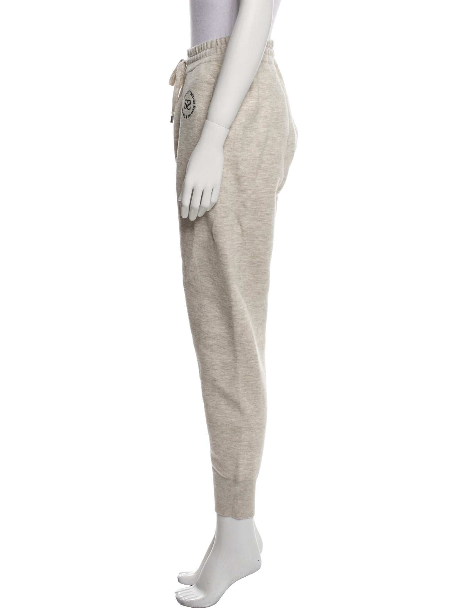 Sandro Embroidered Accent Sweatpants