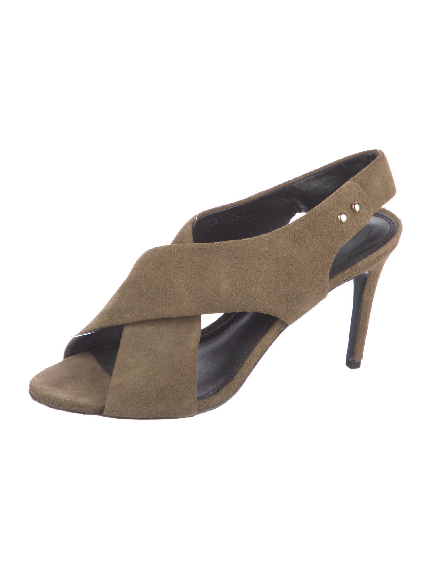 Sandro Suede Slingback Sandals