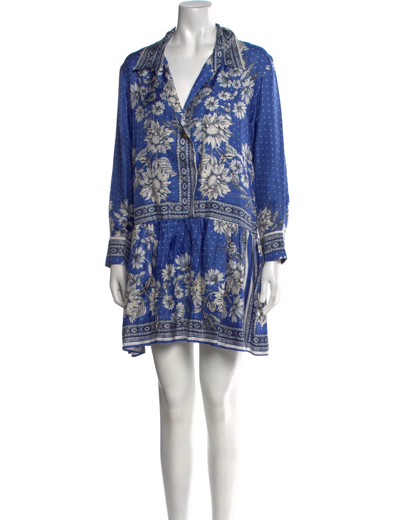 Sandro Silk Mini Dress