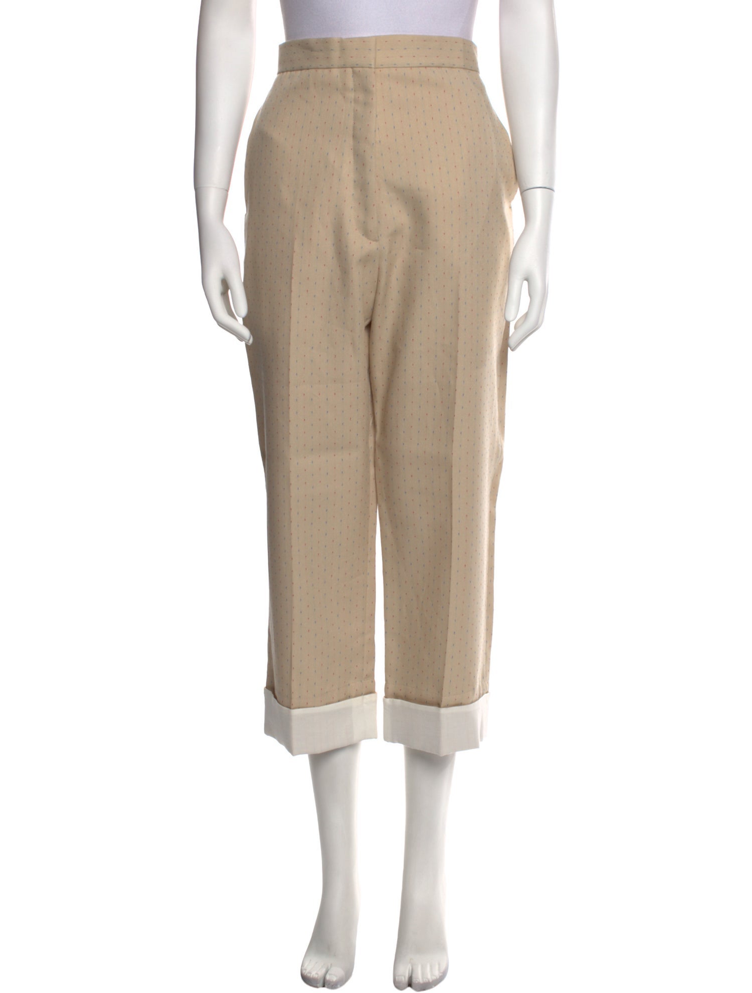 Sandro Wool Wide Leg Pants