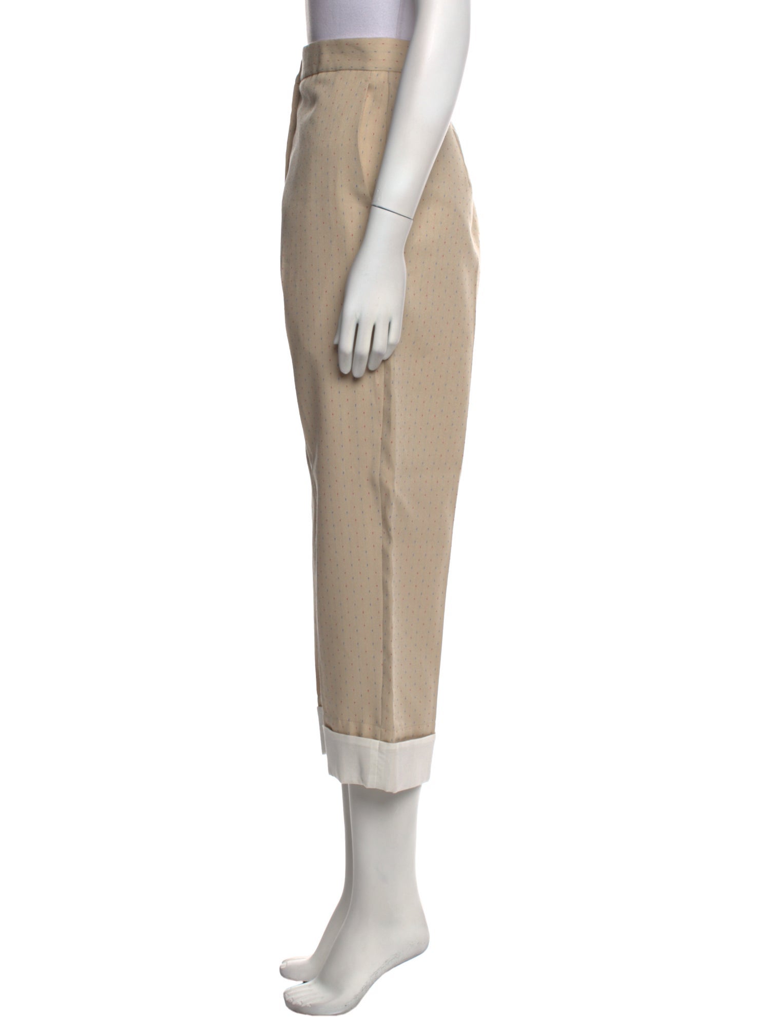 Sandro Wool Wide Leg Pants