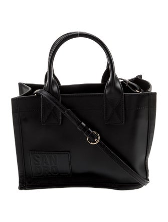 Sandro Leather Shoulder Bag