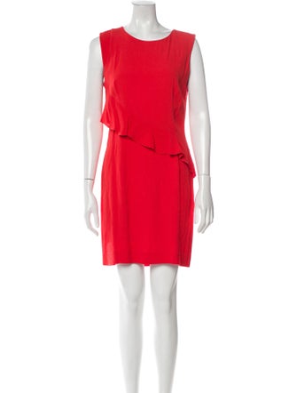 Sandro Crew Neck Mini Dress