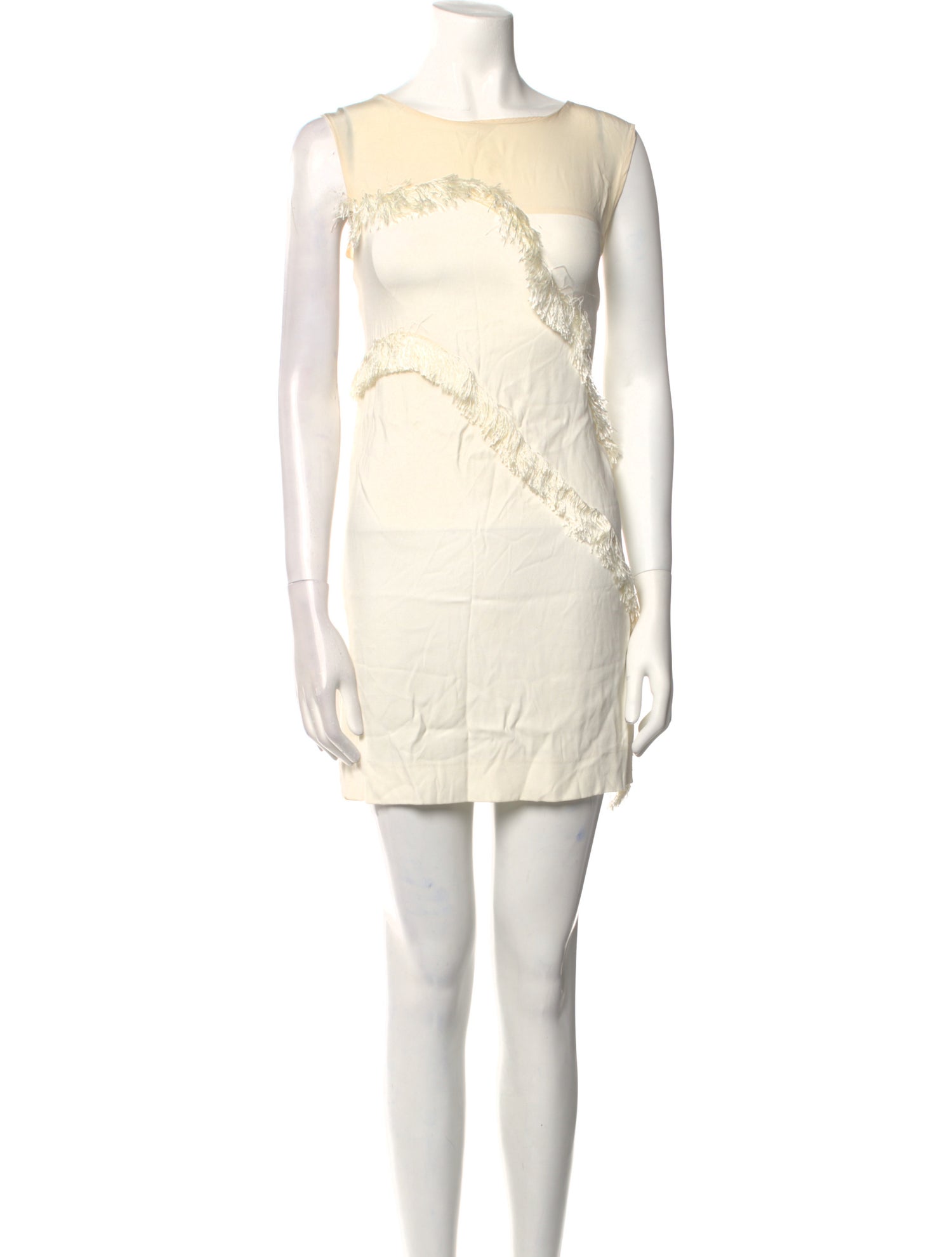 Sandro Bateau Neckline Mini Dress