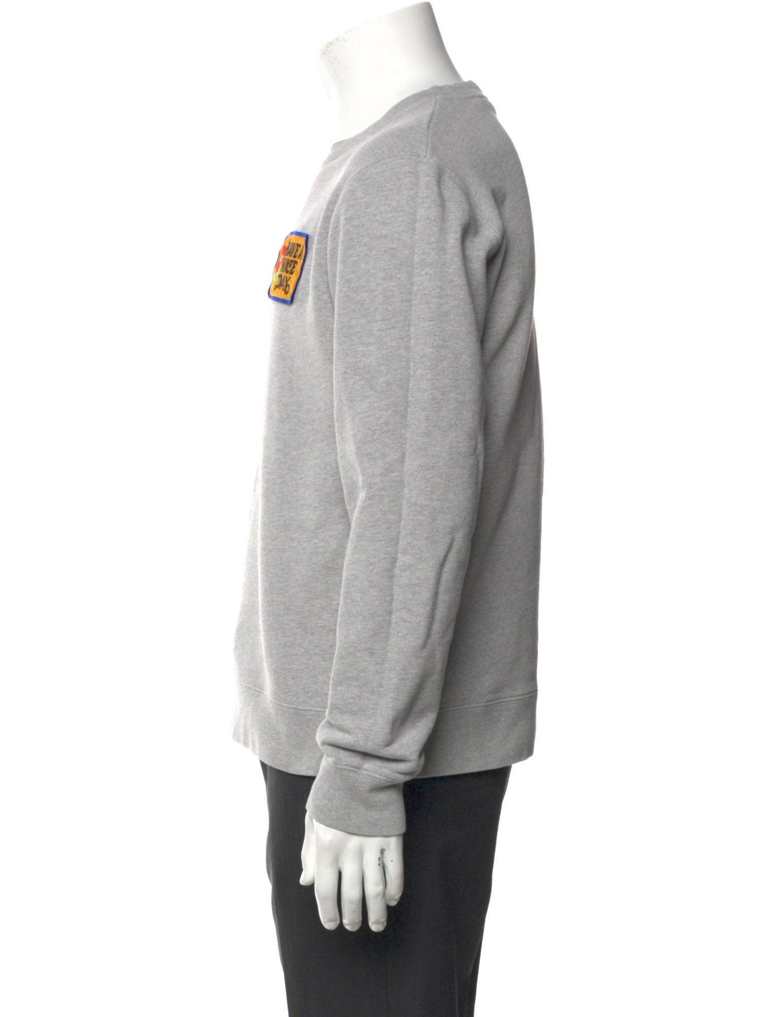 Sandro Graphic Print Crew Neck Sweatshirt