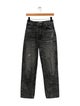 Sandro High-Rise Straight Leg Jeans